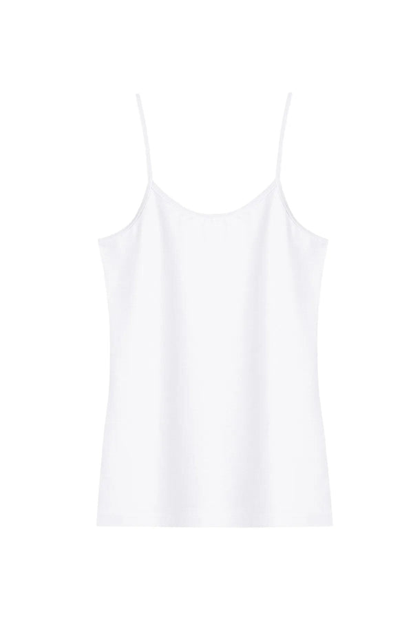 İnce Askılı Tekli Atlet 8030 - Beyaz