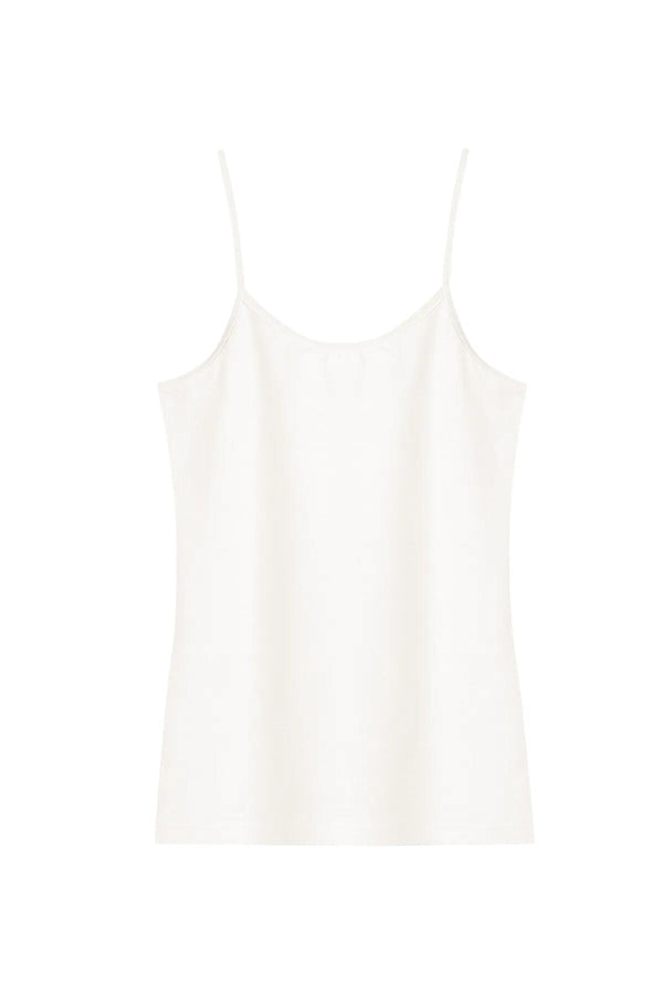 İnce Askılı Tekli Atlet 8030 - Ekru