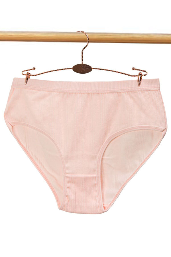 Kadın Özel Tasarım Fitilli Pamuklu Külot 5'li Paket 5200 - Pembe Grubu