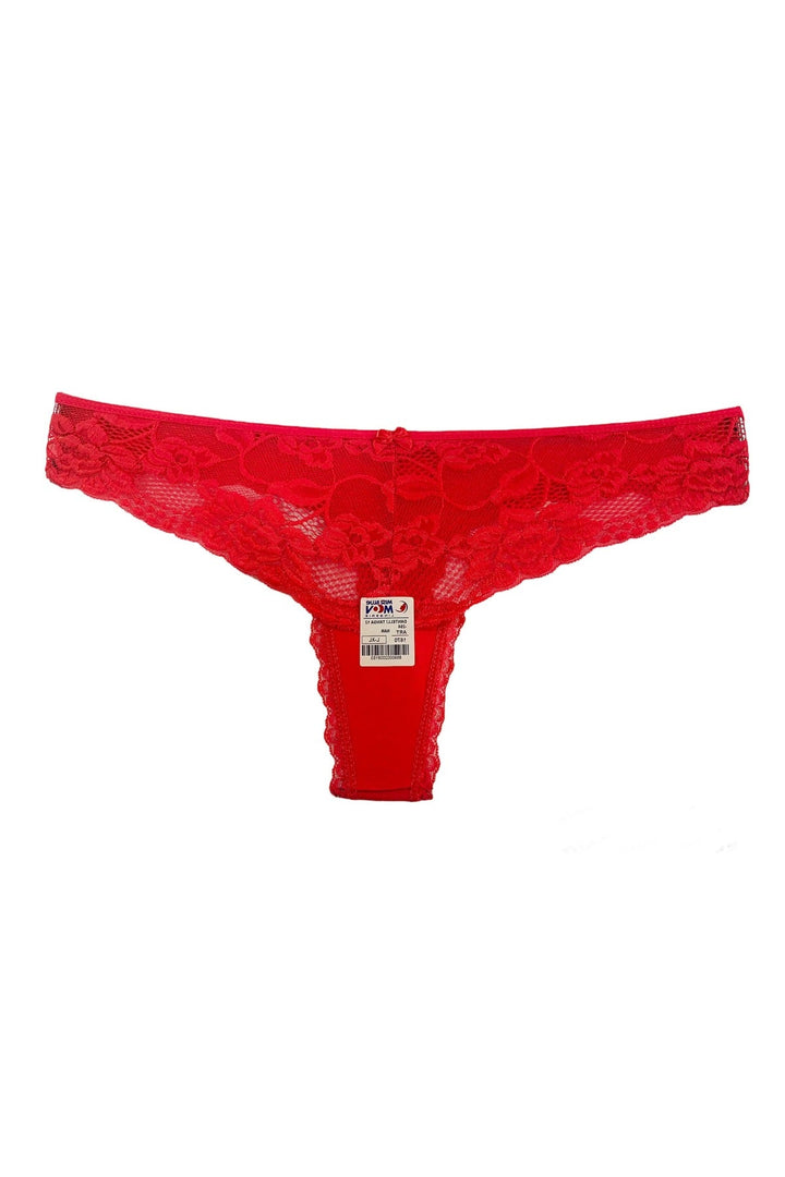 Dantelli Tanga 5'li - 1670 Lacivert