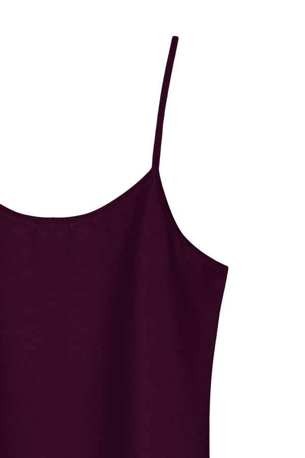 İnce Askılı Tekli Atlet 8030 - Mor