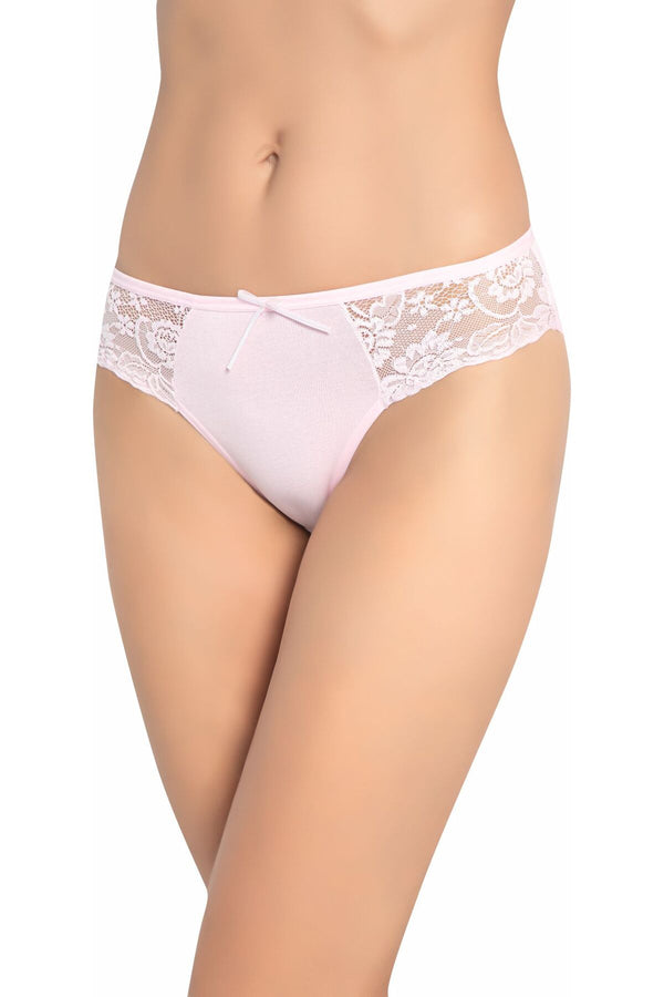 Iki Yanı Dantelli Külot 3'lü 3260 - Renkli