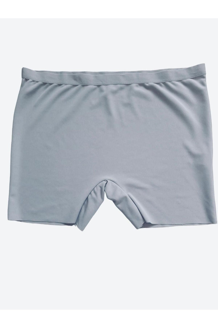 Basic Lazer Kesim Dikişsiz Kadın Boxer/şort - 2400 Gri