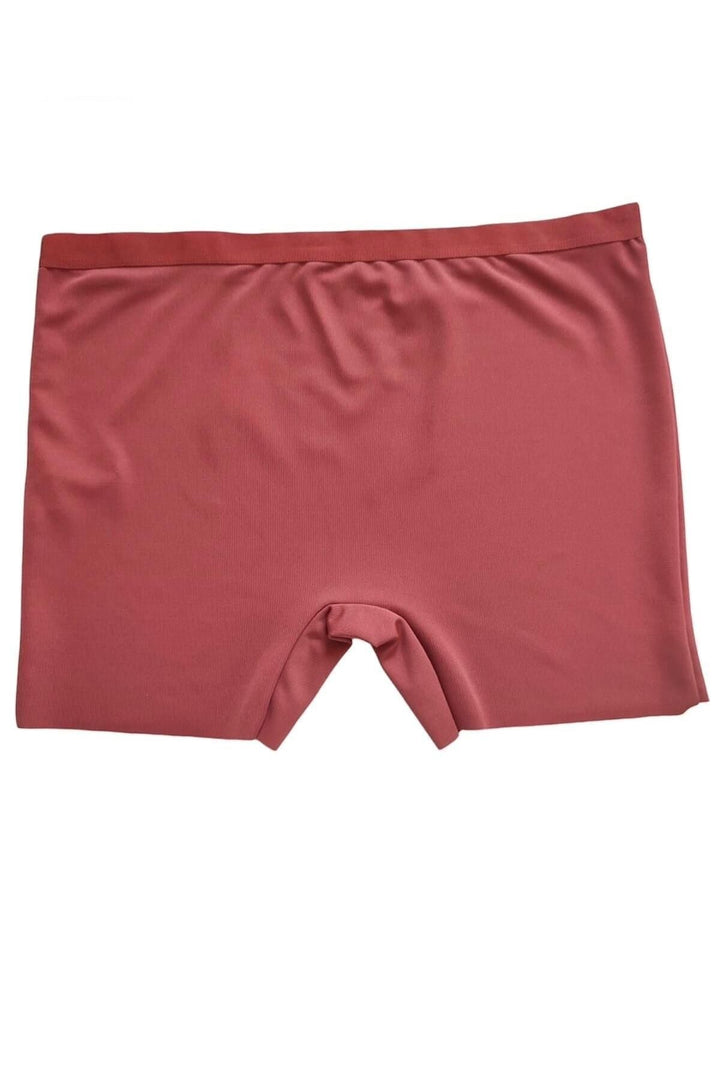 Basic Lazer Kesim Dikişsiz Kadın Boxer/şort - 2400 Kiremit