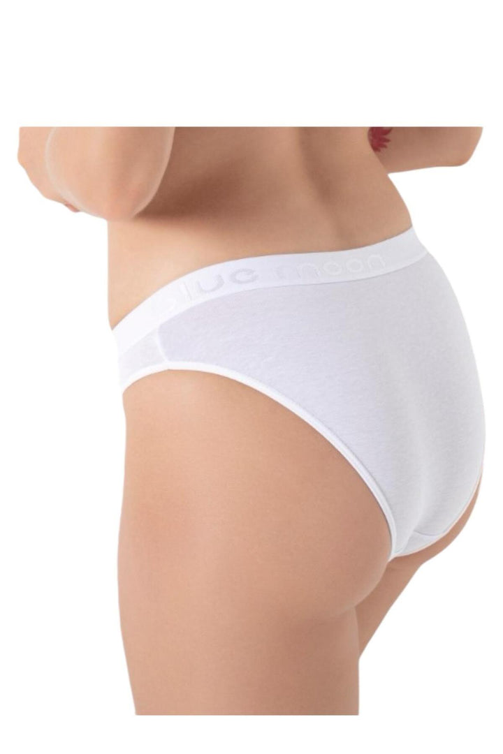 Kadın Tekli Basic Pamuklu Slip - 3444 Beyaz