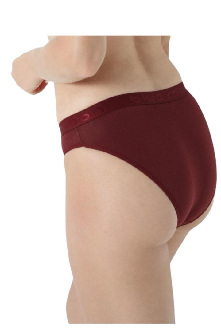 Kadın Tekli Basic Pamuklu Slip - 3444 Bordo