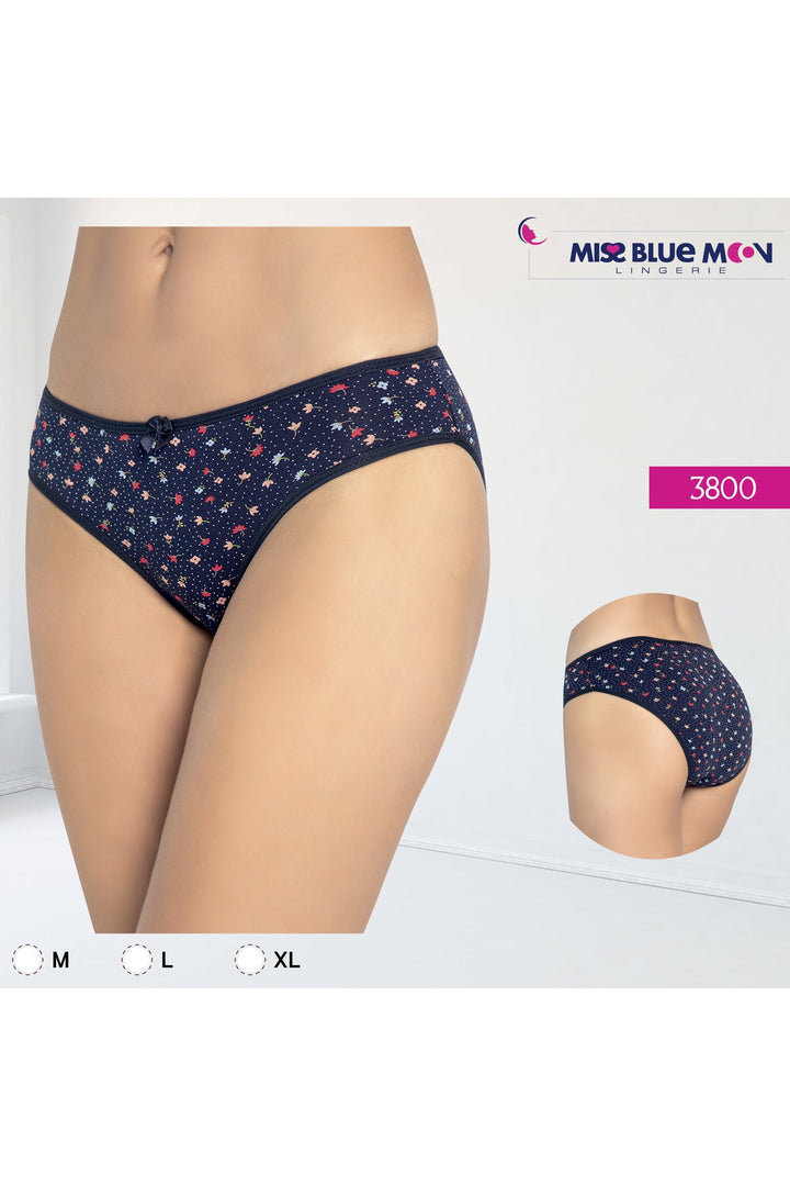 Katlanır 4'lü Külot - 3800 Baskılı