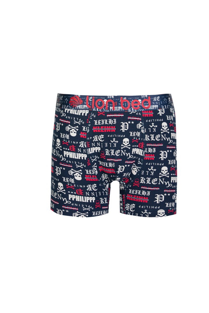Erkek Boxer Pamuklu Desenli Premium 5'li Paket - 4000 Baskılı-3